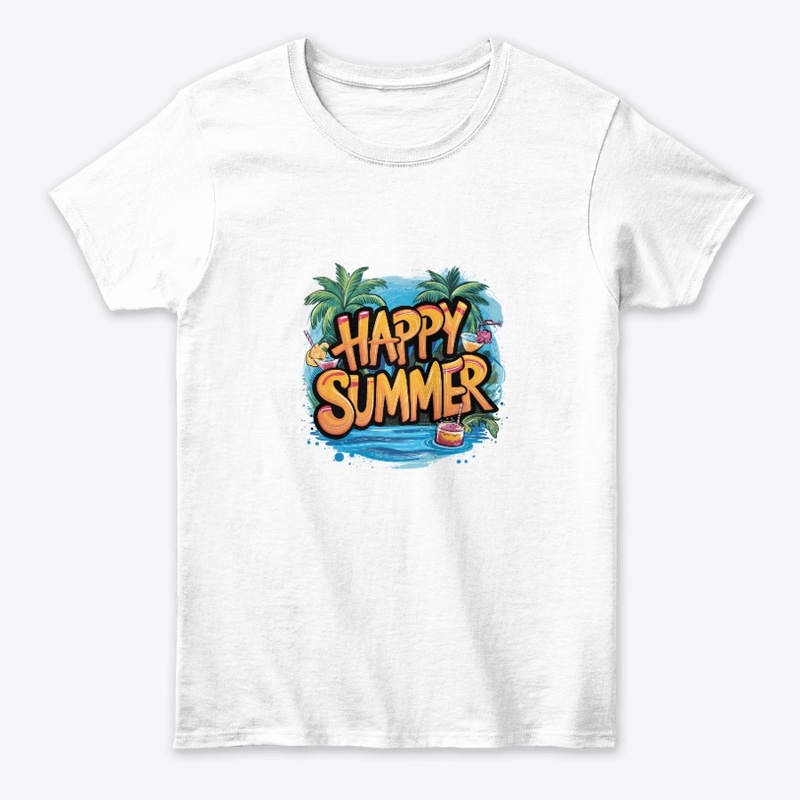 Happy Summer New T-shirt 