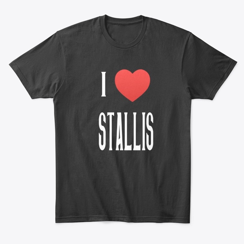 I Heart Stallis (white) West Allis