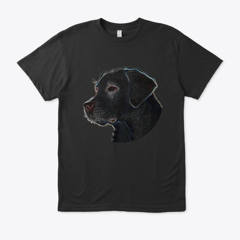 Artistic Dog line art