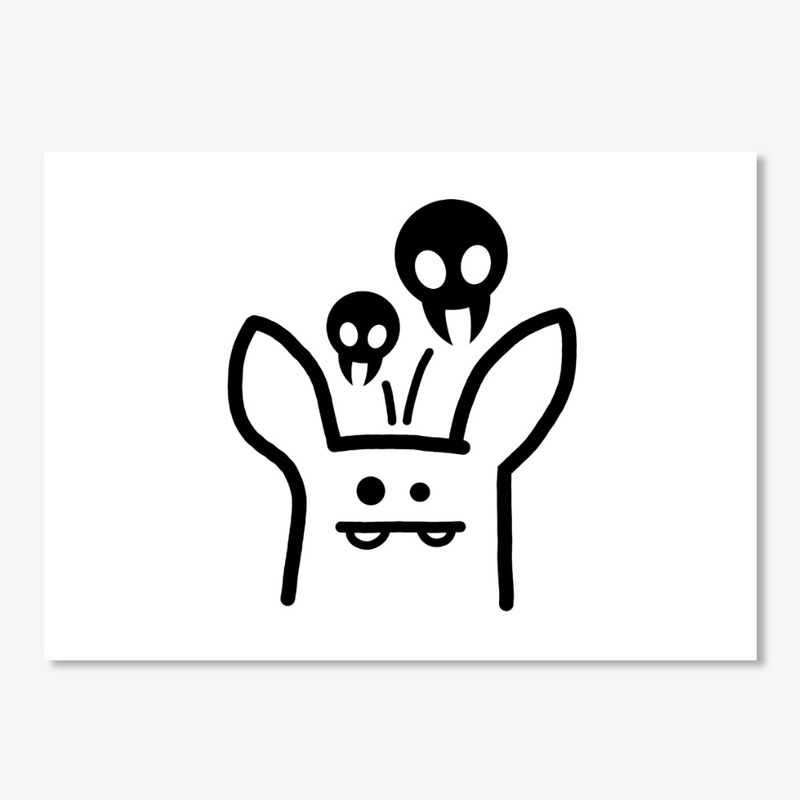 DontTrustTheRabbit Logo Black