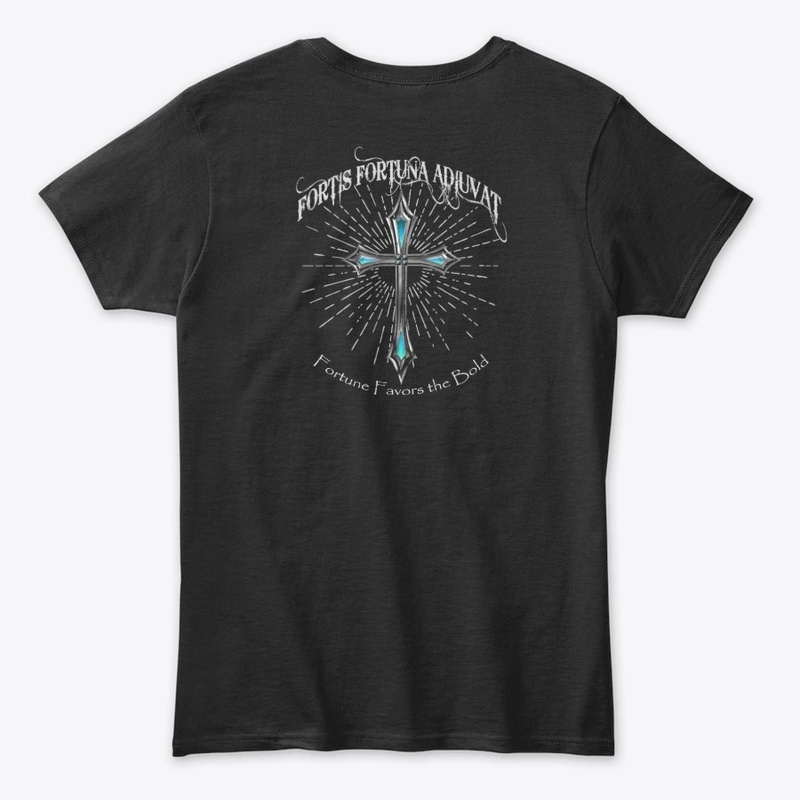 Fortis Fortuna Adiuvat - Metal Cross