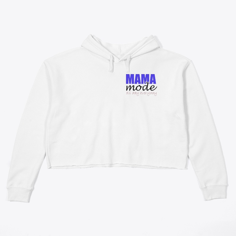 Mothers day mama mode t-shirt blue