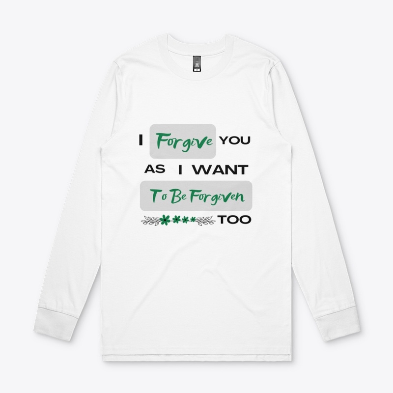 I forgive you  