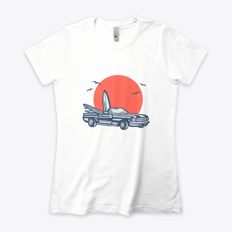 Retro Summer Beach Vibes T-Shirt