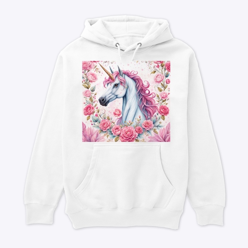 Unicorn Among Roses