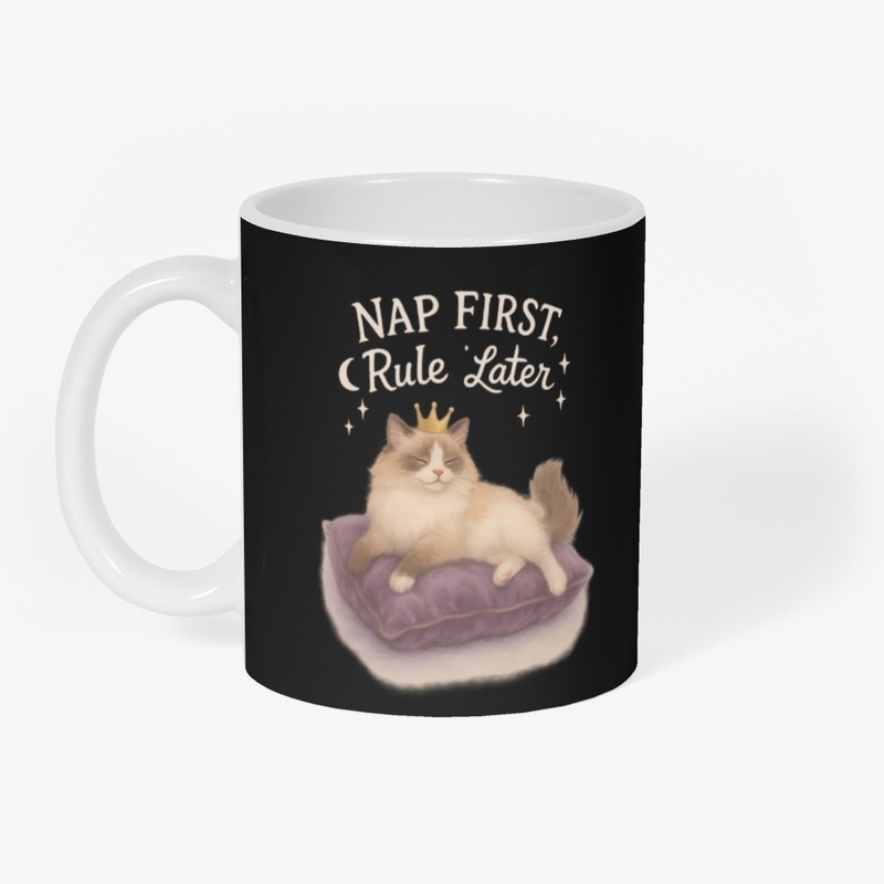 Scottish Fold Cat - Nap First, Rule 