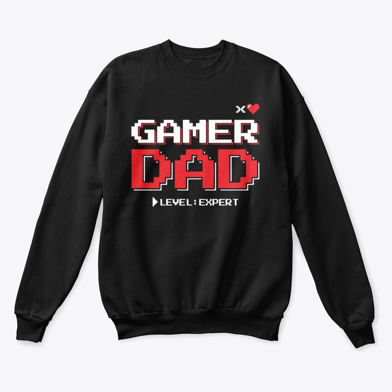 Retro Gamer - 8 Bit Pixel - Gamer Dad