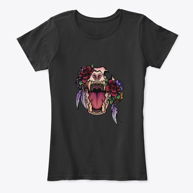 Rose skull