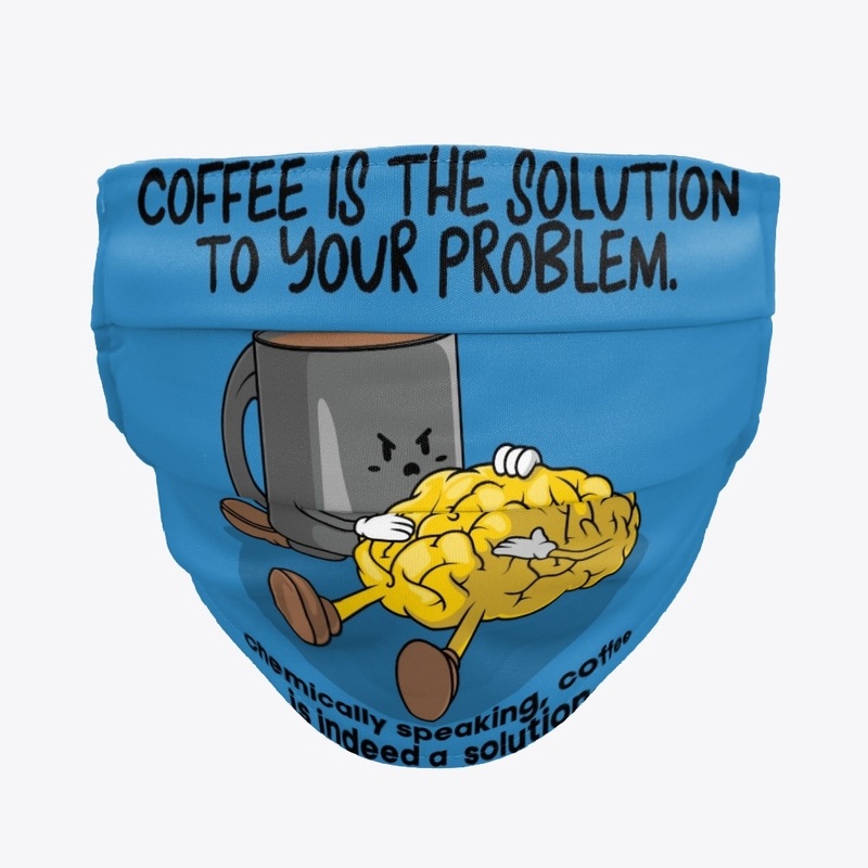 COFFEE A SOLUTION - CHEMISTRY JOKE