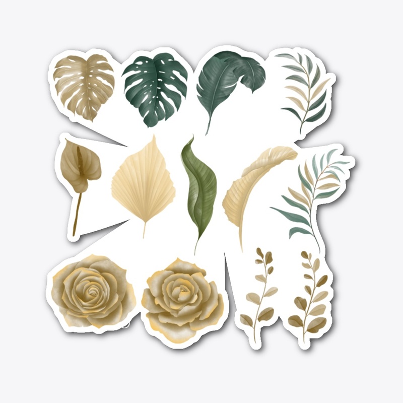 floral tropical boho flower