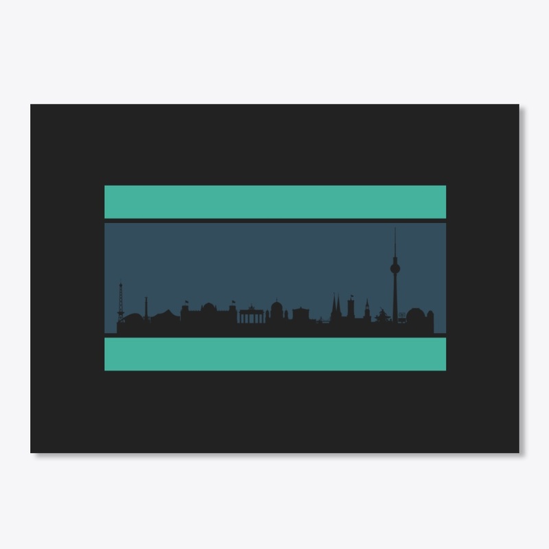 Berlin capital Germany Skyline