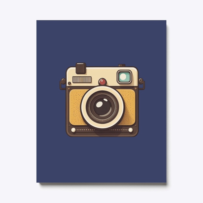 Square Camera Design T-shirt