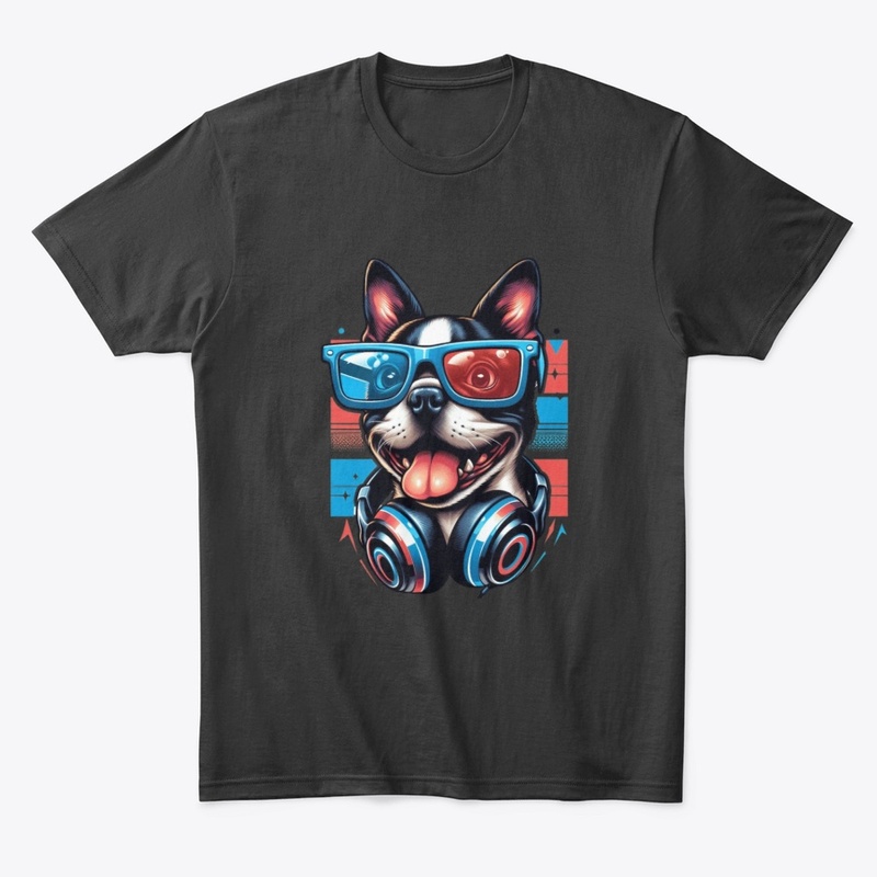 3D Boston Terrier 2