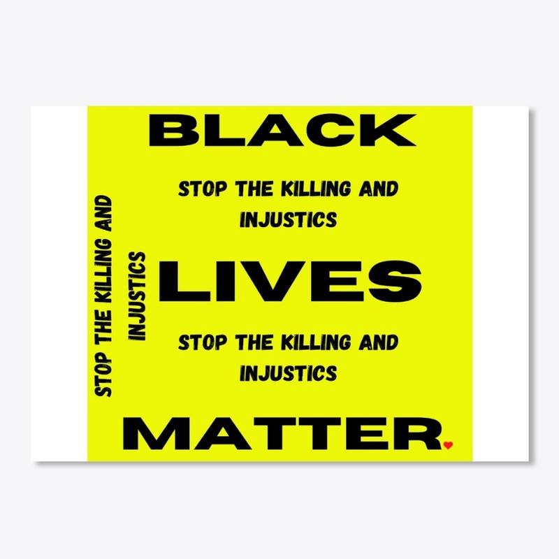 Black Live Matter Stop The Injustice T