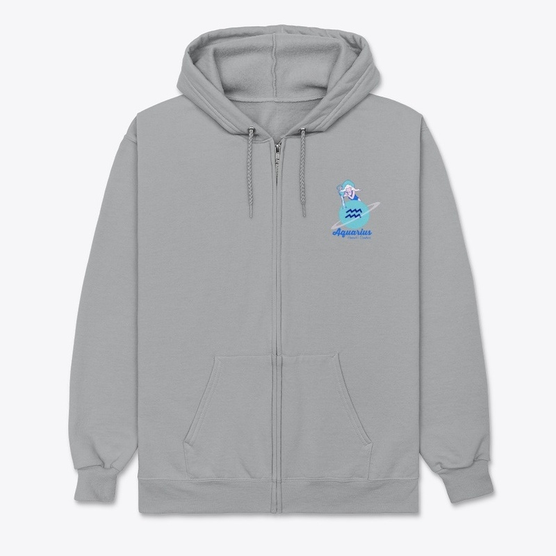 Aquarius ZIP Hoodie - Select Colour