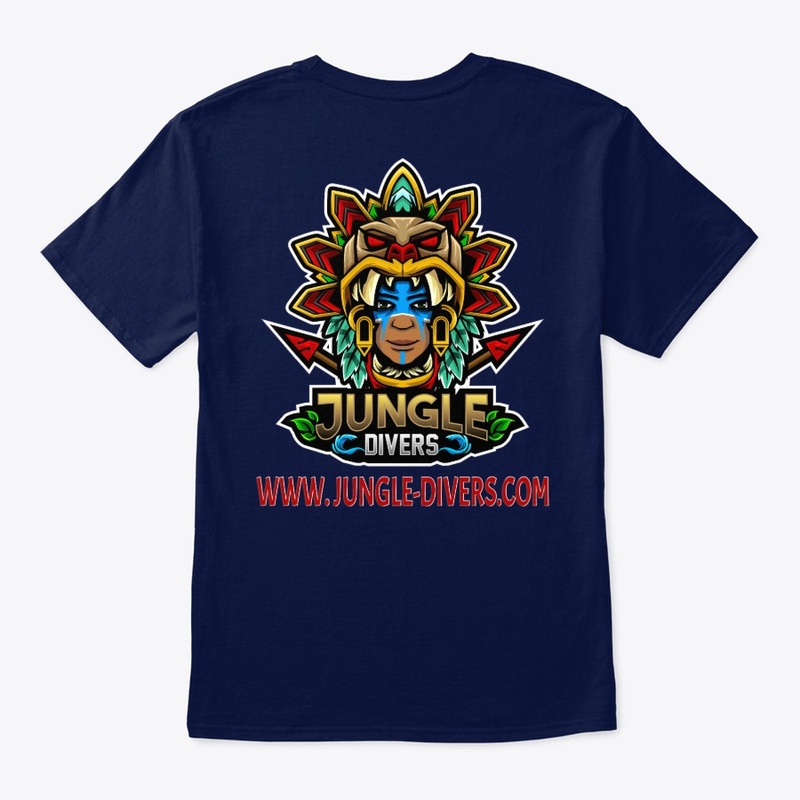 Jungle Divers T Shirt Logo Design