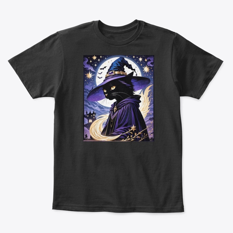 Enchanted Feline Sorcerer