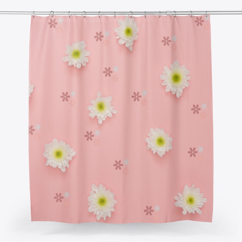 Pink floral pattern