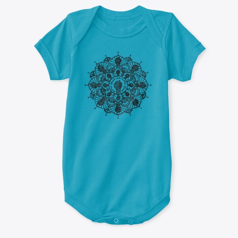 Black Lives Matter  Distressed Mandala 