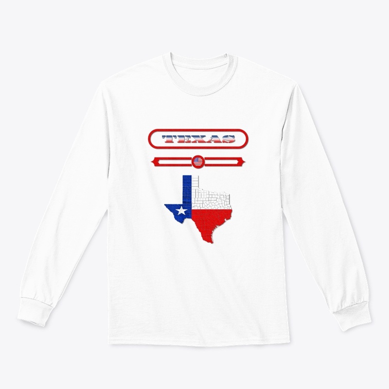 TEXAS MAP, TEXAS, USA. SAMER BRASIL