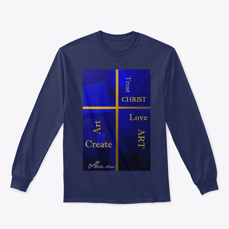 Create Art Trust Christ Royal Blue
