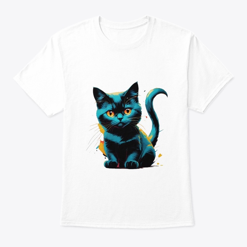 cute night cat