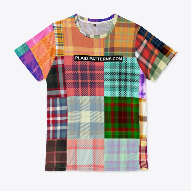 Plaid-Patterns.com All Over Print Tee