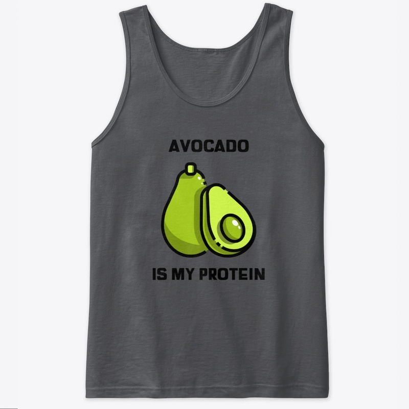 Vegan T-Shirt Avocado is My Protein