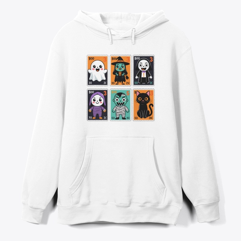 Cute Halloween Stamp Collection