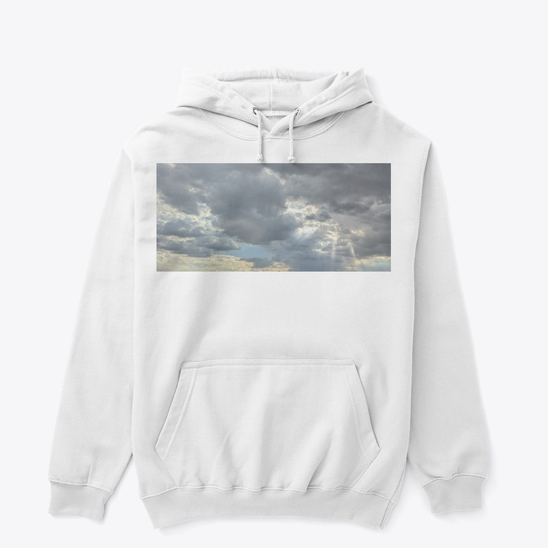 the clouds from below