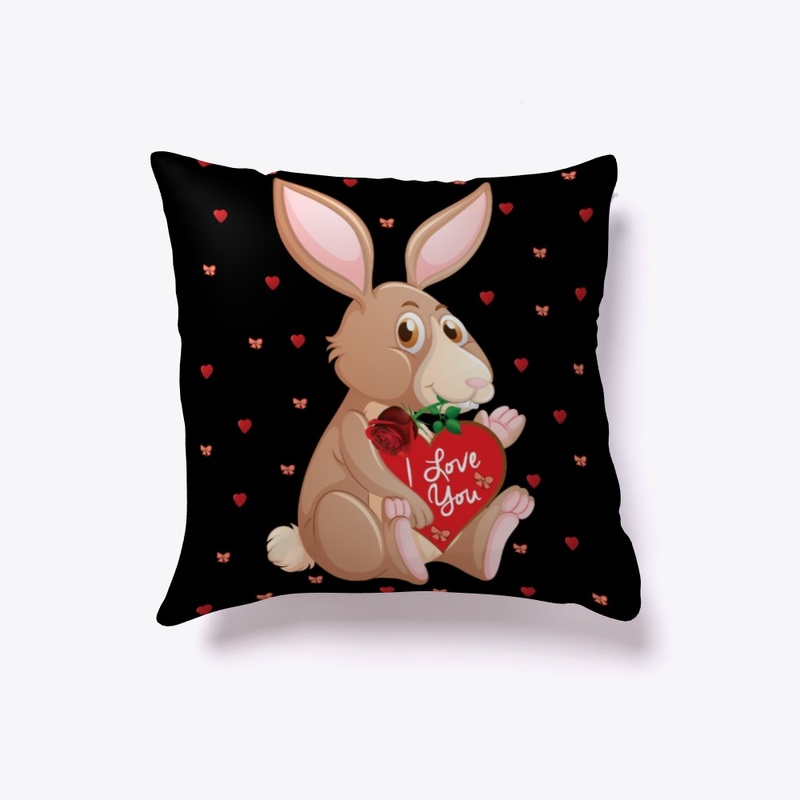 Rabbit T-shirt Valentine's Day Gift