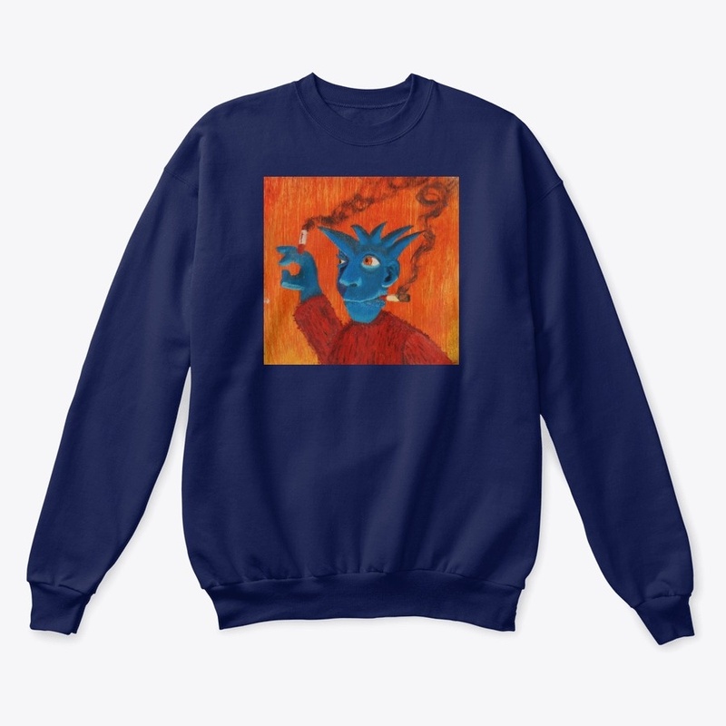Fire and Nicotine Print.