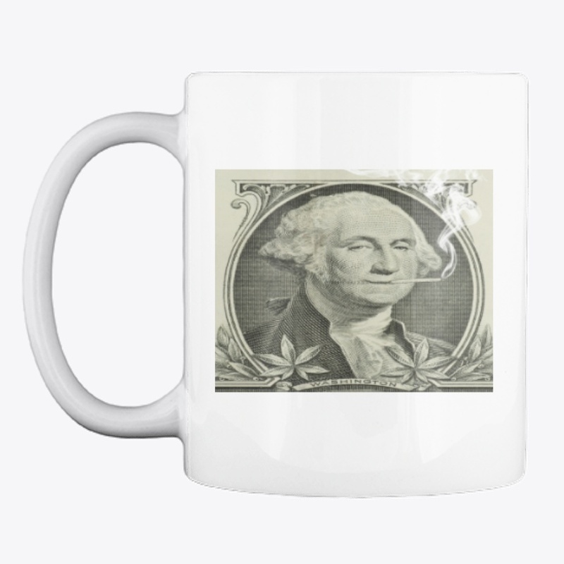 George Washington Smoking a Joint