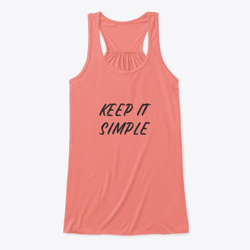 Keep it Simple | Black Text