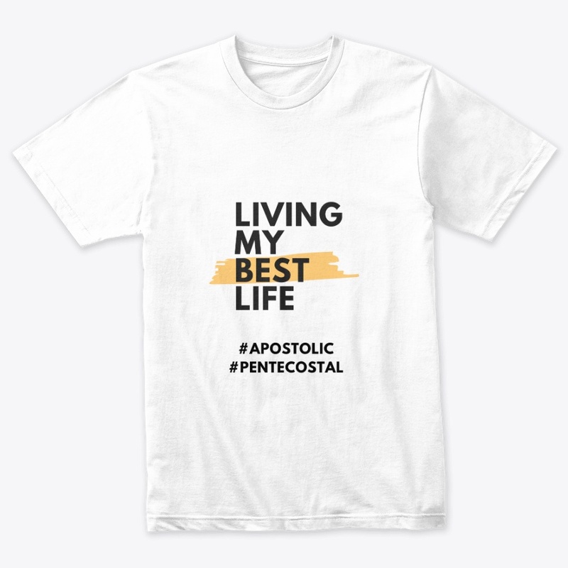 Living My Best Life | Black Font