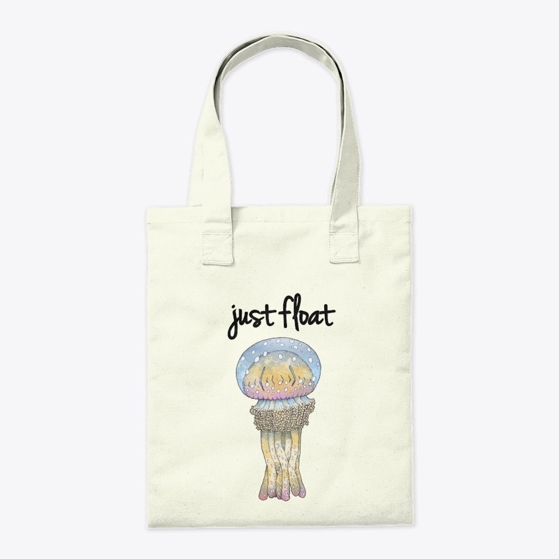 Jellyfish Canvas Tote Bag
