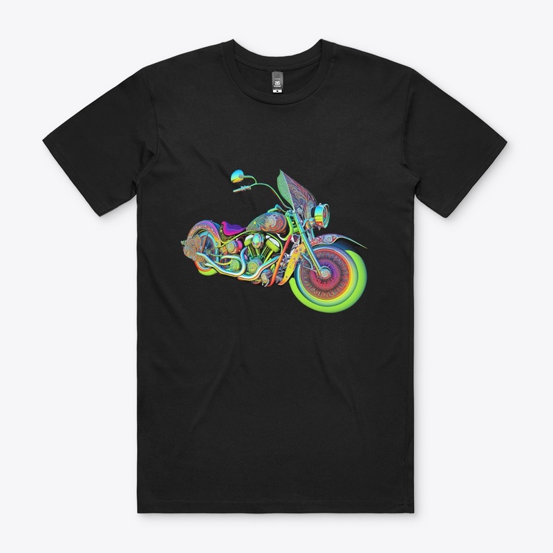 Abstract Biker