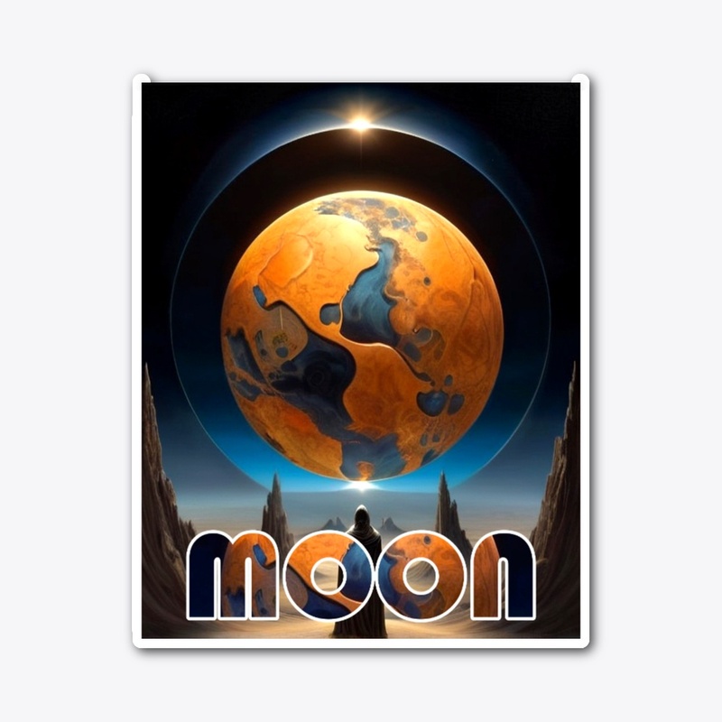 T-shirt design "Moon"