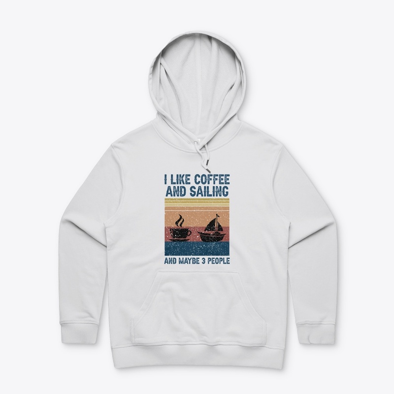 I Like Coffee And Sailing 