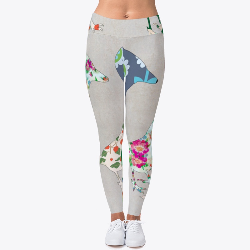 Decorative Birds Legging