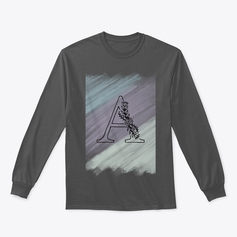 Alphabet A t-shirt design