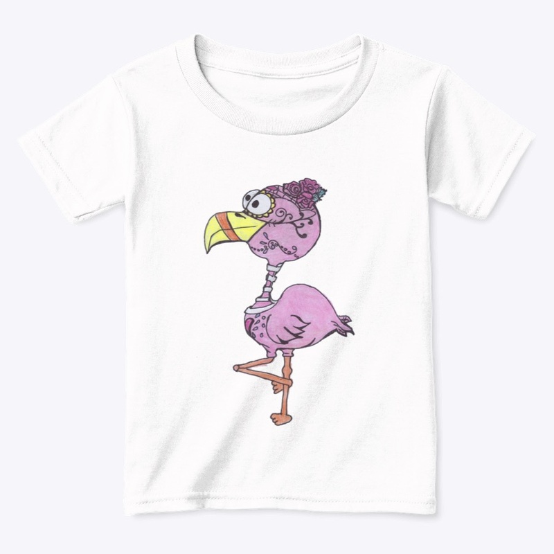 Dia De Los Muertos Flamingo aparel