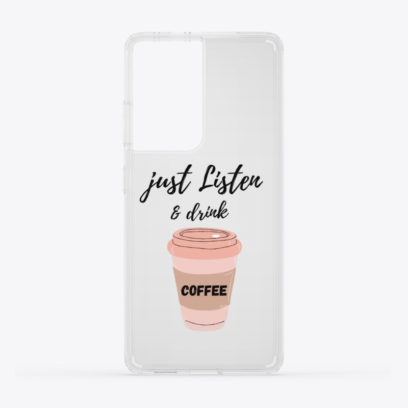 drink coffee