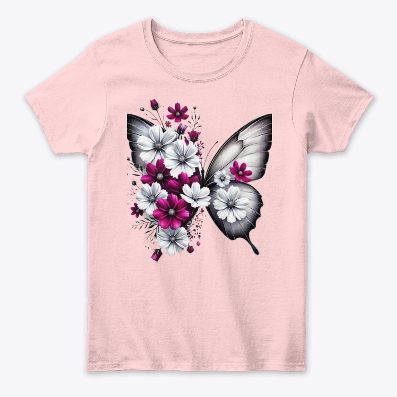 Elegant Butterfly & Floral Design