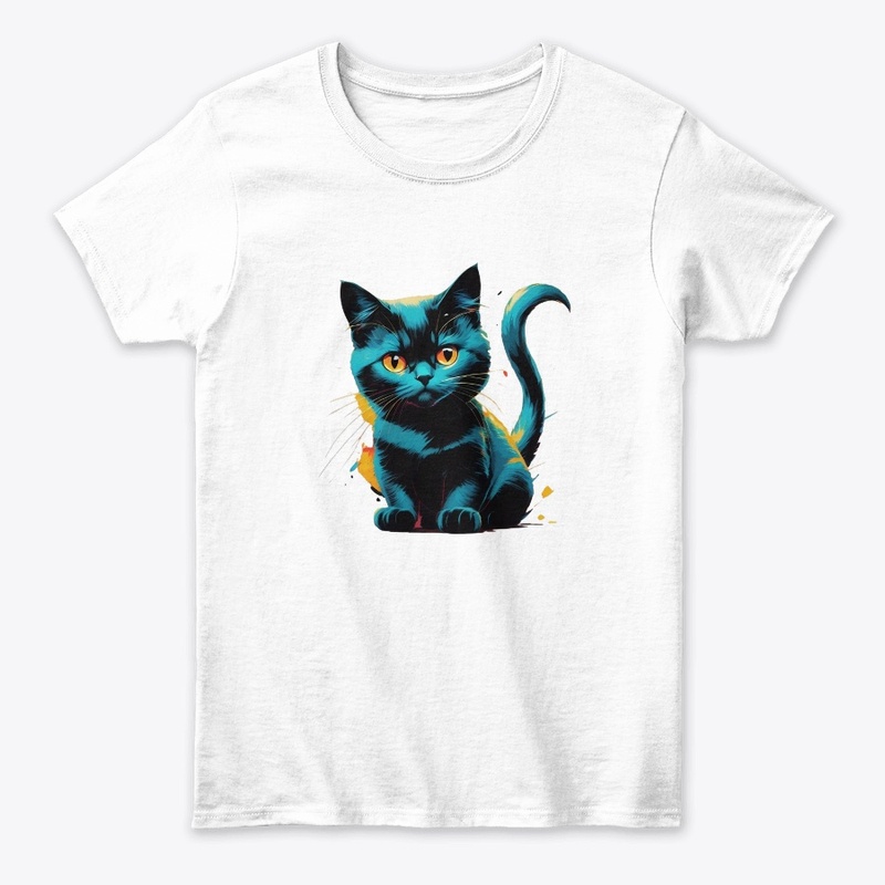 cute night cat