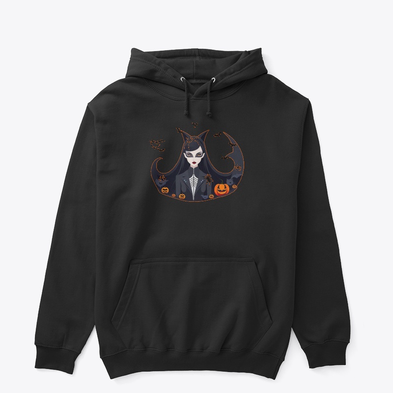 Halloween Elven Cat Witch night portrait