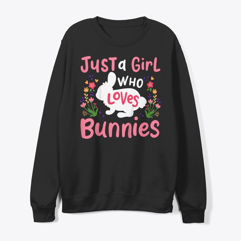 just a girl who loves  bunnies