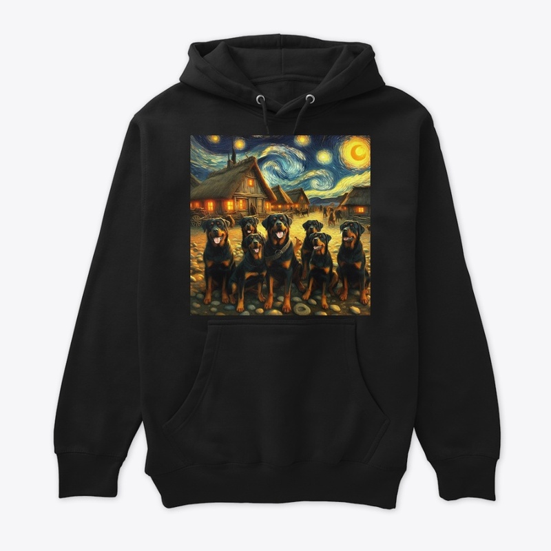 Rottweilers Starry Night