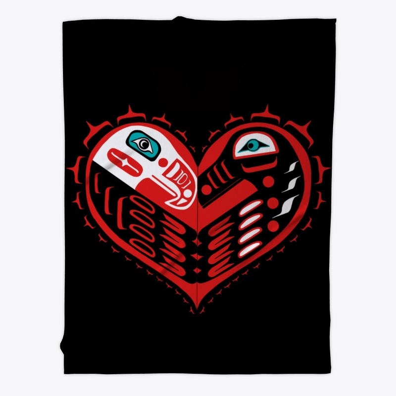 Tlingit Formline Love Birds