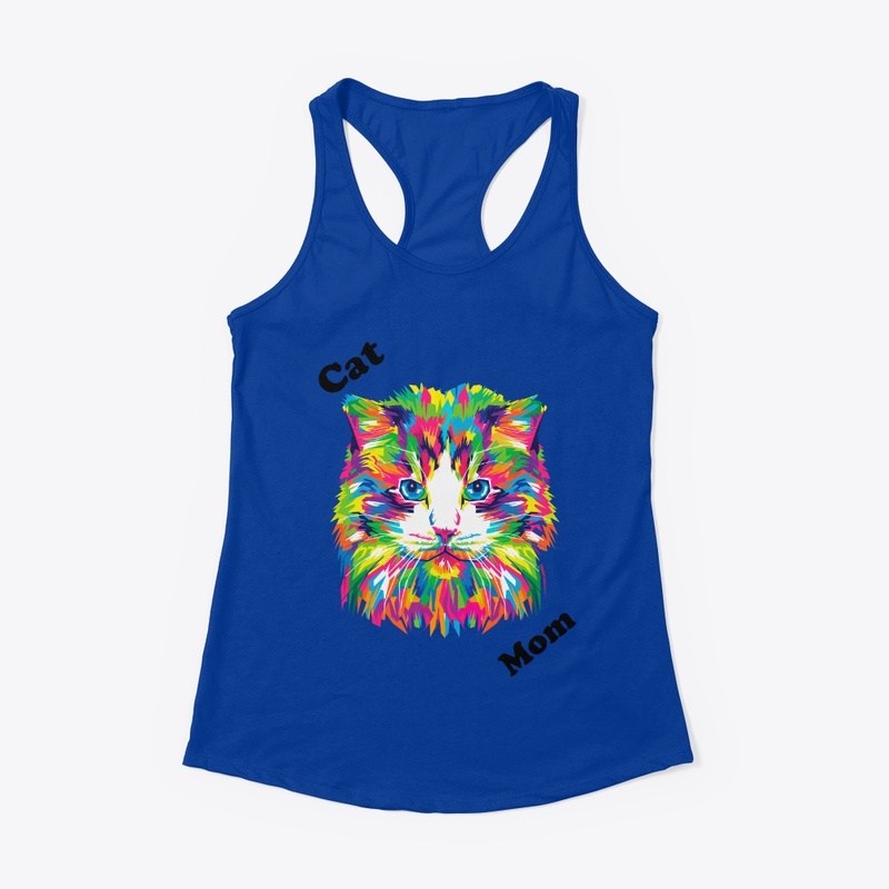 Cat mom T shirt